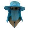 UV Protection Bucket Hat with Neck Flap for Unisex Outdoor Activities