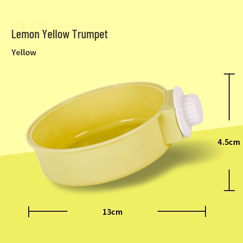 Stainless Steel Anti-Spill Hanging Pet Bowl for Cats, Dogs, and Rabbits