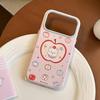 ins style color apple puppy suitable for 17 mobile phone case iphone16pro cartoon 15 soft 13 high value 14 contrasting colors