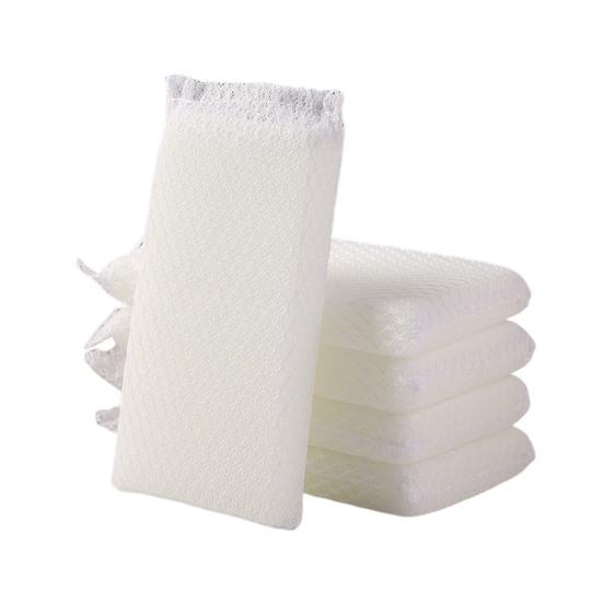 5/10Pcs Cleaning Sponge Unique Mesh Surface Strong Decontamination Lightweight Dishwashing Sponge