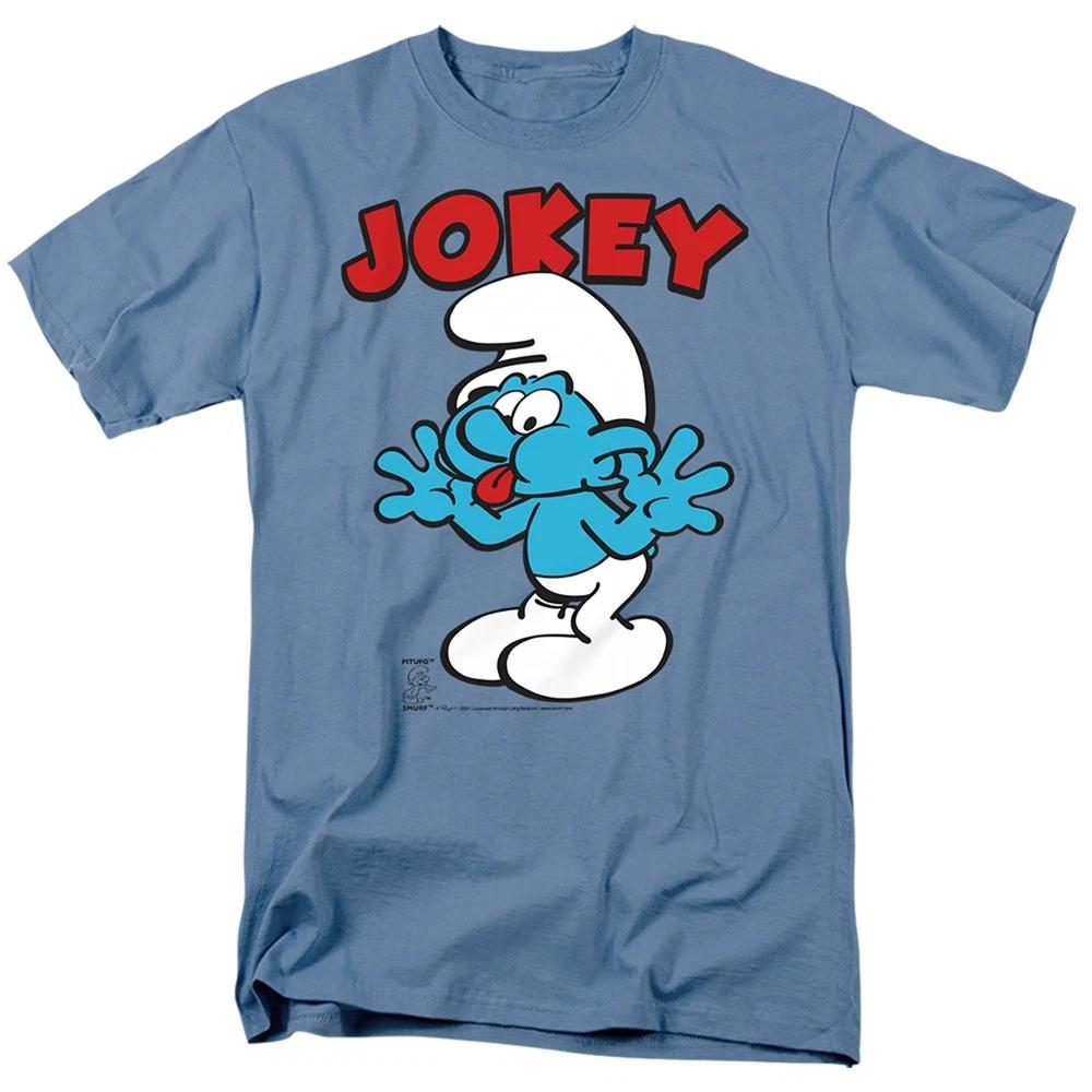 The Smurfs - Jokey - Unisex Short Sleeve Children s T-shirt - Blue 130
