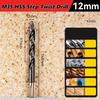 Xiaomi 3-12mm M35 Step Twist Drill, Cobalt Content Straight Shank Drill (3-13mm), For Iron, Stainless Steel, Steel Drilling