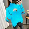 Autumn Winter Turtleneck Sweater Women's Pullover New High Stretch Long Sleeved Knitted Sweater Looser Female Jumper Tops