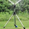 360° Adjustable Rotary Lawn Sprinkler On Tripod - Stainless Steel Telescopic Height,with Mist Function for Gardens, Lawns, Vehicle Cleaning & Home