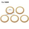 5pcs Piston Rings Rubber Air Pump Accessories For 550W 1100W 1500W Oil-Free Silent Air Compressor Cylinder Insulation Rings