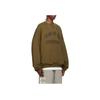Fear of God Essentials Fleece Crewneck Olive Men Tops Green 192BT246264F