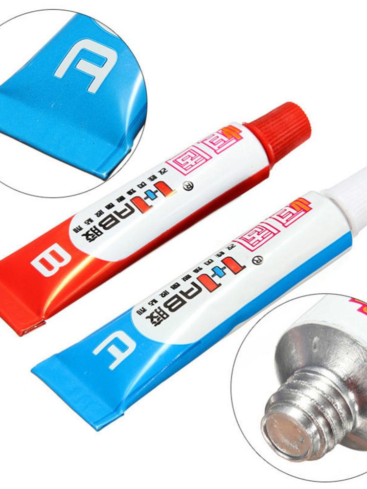 10g A+B Epoxy Resin Glue Metal Glue Iron Stainless Aluminum Alloy Glass Plastic Wood and Marble Quick Drying Universal