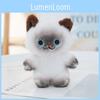Plush Cat Keychain Toy With Pp Cotton Filling For Kids And Adults