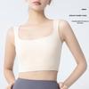 Jiaoxiu Yoga Sports Vest with Built-in Bra