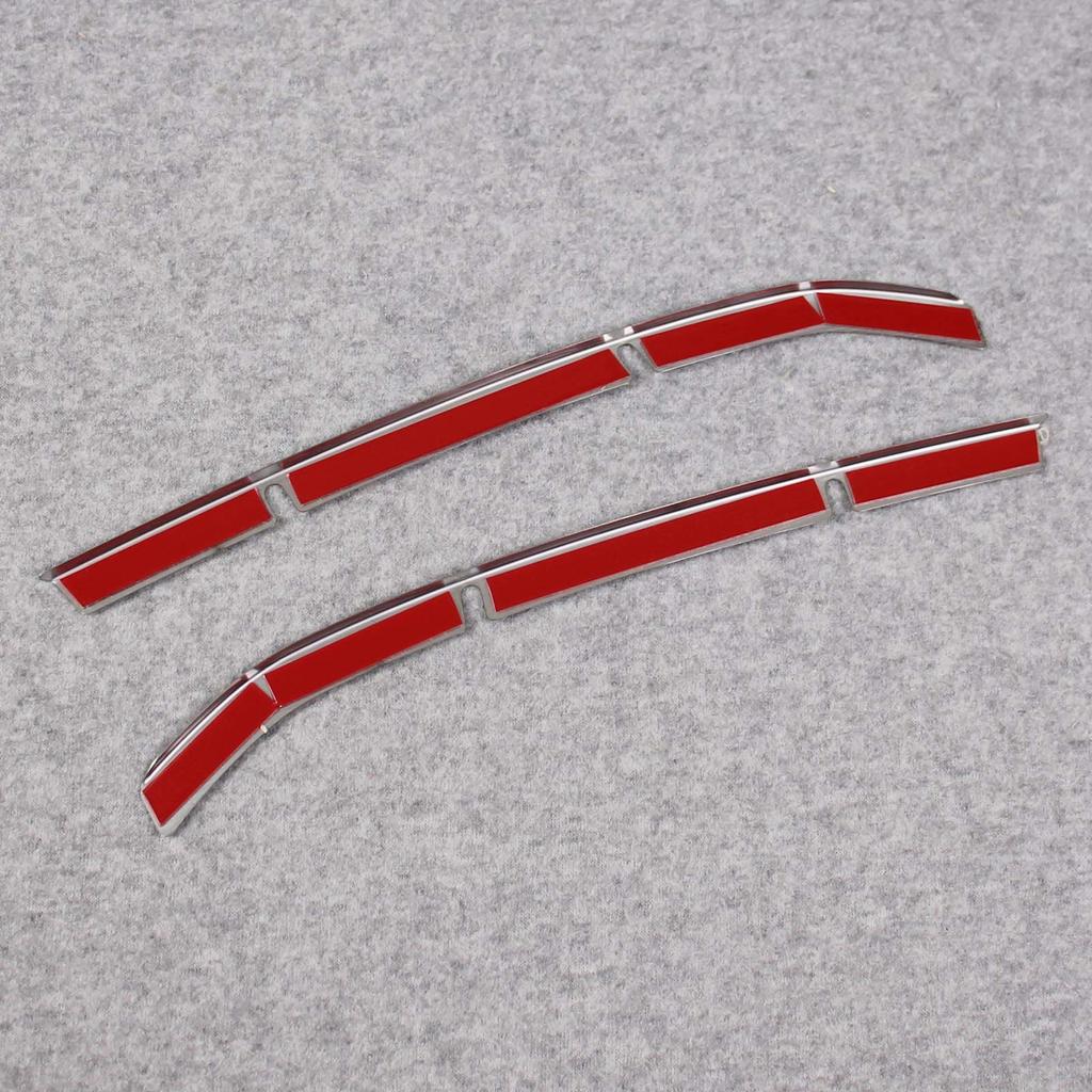 RUIQ Toyota New Harrier 80 Series Exclusive Exterior Stainless Steel Front Grille Fin Garnish Exclusively Designed for Toyota Harrier (Upper Front)