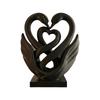 Home Decoration Swan Ornaments 3D Printed Swan Statue Ideal Gift Hollow Heart Models  Bedroom