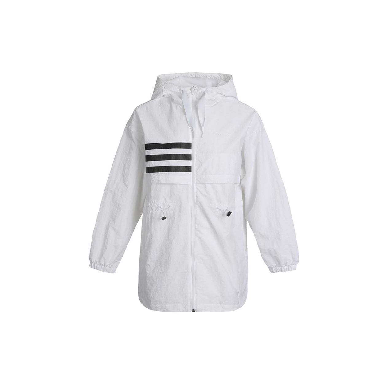 adidas Neo Women s Casual Hooded Jacket White GP5465 XL