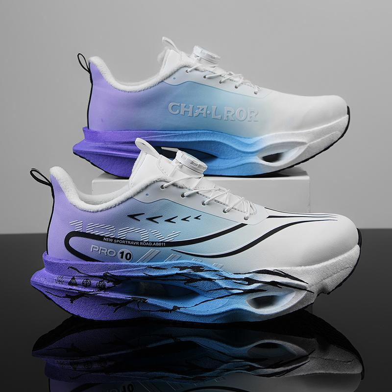 Unisex Rotary Buckle Running Shoes Casual Sneakers Everyday Walking and Casual Wear Commuting and Travel Daily Wear Sizes 30-44
