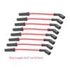8Pcs Spark Plug Wire Fit for Chevrolet Silverado 2500 1999-2004 19297032 89018058 89018056 88862385 88862397 Car Wire Parts