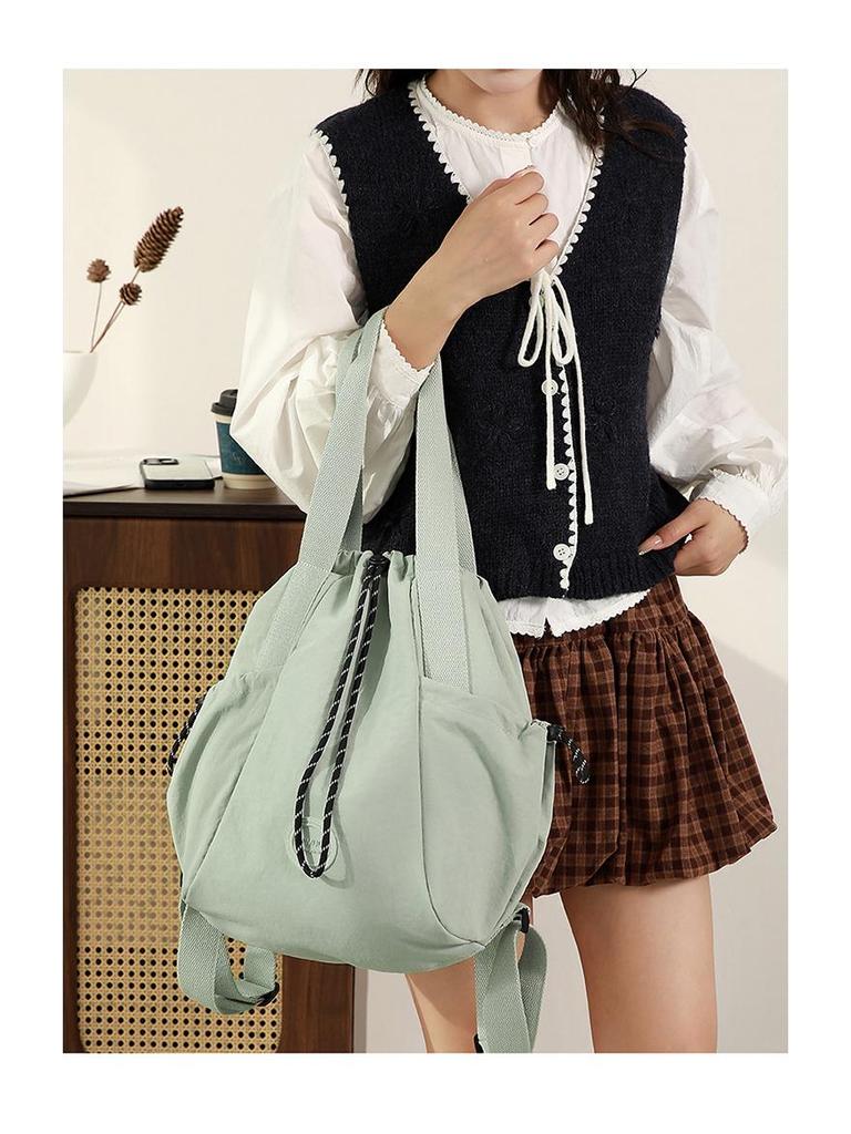 2025 Japanische Multifunktionale Umhängetasche: Modischer, Vielseitiger, Leichter Rucksack mit Großem Fassungsvermögen für Damen