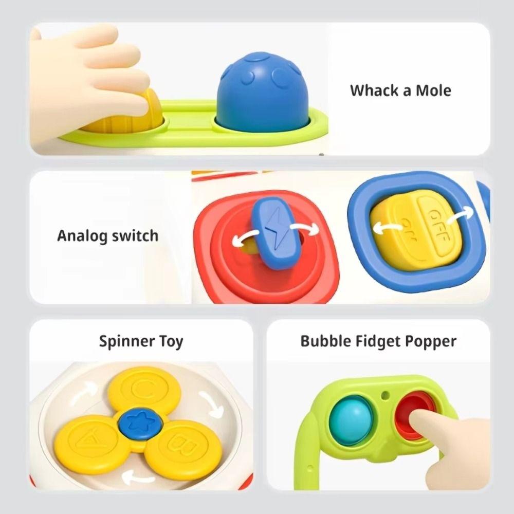 Polyhedral Activity Busy Cube Puzzle Baby Busy Cube Montessori Sensory Toys  Children Girls Boys