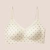 Cool foundation, thin shoulder straps, beautiful back underwear, women's small breasts gathered, soft support, seamless bra cover thickened