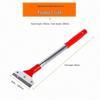 Telescopic Glass Wall and Floor Scraper with Blade for Seam Cleaning and Degumming