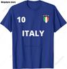 Italia TShirt Italy Flag Coat of Arms Tee Shirt Repubblica Italiana Italian Heritage Vintage T Shirt Guys Streetwear Crew Neck