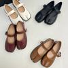 Fashion 2025 Split Toe Mary Janes Women Buckle Strap Tabi Ninja Shoes Trotter Flats Ladies Barefoot Tabis Mocassines Mujer Japan Loafers
