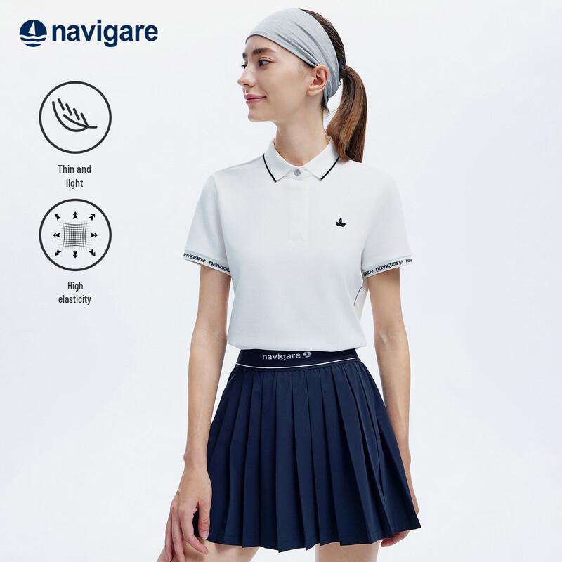 

Navigare Women s Lightweight Summer Polo Shirt L