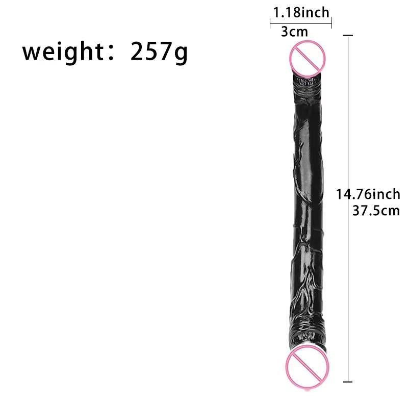 Sex U-förmiger Doppeldildo Realistischer Dildo mit Manndildo Sexspielzeug für Frauen Vaginaspielzeug Dildo für Frauen Riesiger Falos Consolador Anal