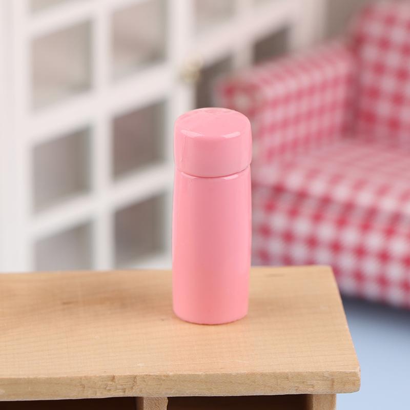 1/12 Dollhouse Miniature Thermos Cups Mini Red Wine Cup Doll House Food Play Scene Decor Accessories