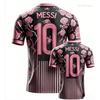 Zomer Mannen Messi 10 Voetbal T-shirt Korte Mouw Jersey Mode Oversized Buiten Training Tops Kinderkleding