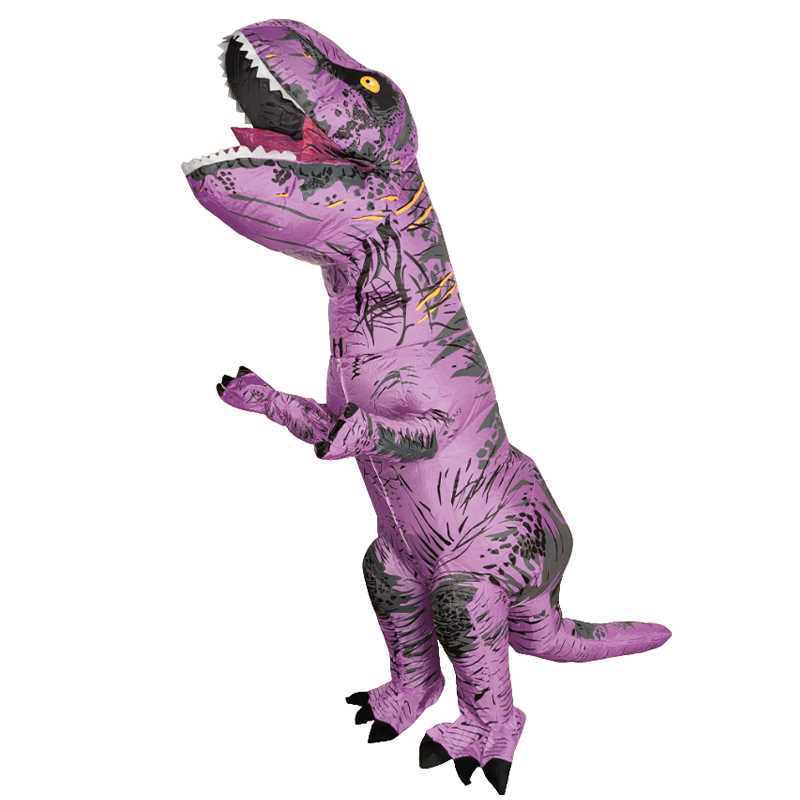 Dětský legrační kostým maskota dinosaura - Tyrannosaurus Rex Halloweenské představení Rekvizity