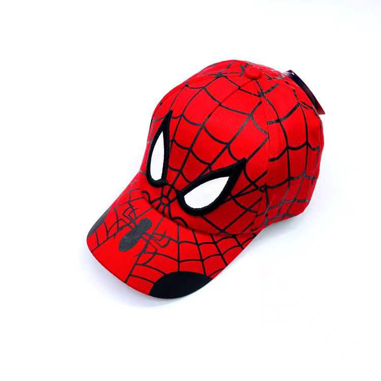 Children's Cartoon Spider Embroidered Baseball Cap: Spring & Autumn Design