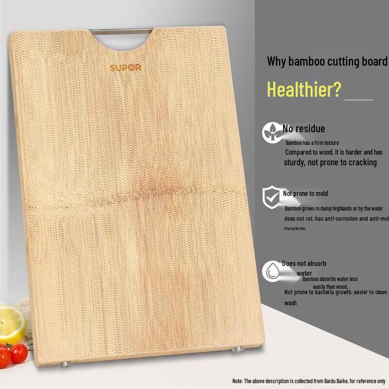 Supor Antibacterial Ebony Wood Cutting Board
