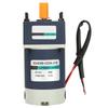 12V 60W Hohes Drehmoment Einstellbare Drehzahl Metallgetriebe Permanentmagnet DC Getriebemotor(10.210 U/min)