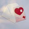 Romantic Love Puzzle Postcard Creative Surprise Valentine's Day Gift with Envelope Puzzle Recording Luminous LOVE Word Card