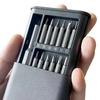25 In 1 Precision Screwdriver Set Multi-functional Household Repair Tool Kit Bit Driver Kit for Phone Laptop Watch Electronic