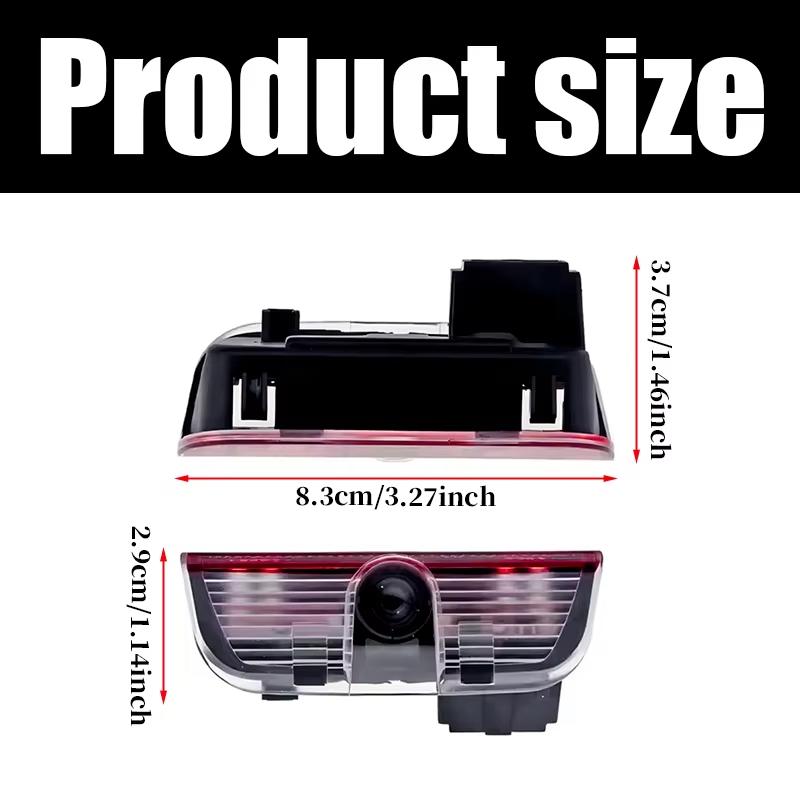 2 For VW Touareg MK6 GTI Golf 5 6 7 Passat B6 B7 B8 B9 MK7 R LED Car Door Projector Welcome Ghost Shadow Light Accessories Gj8