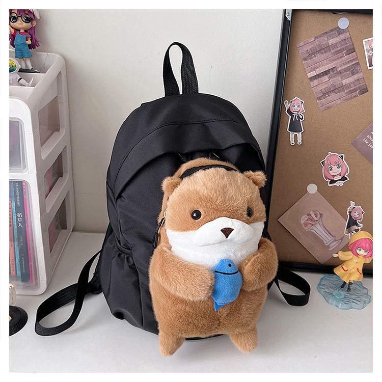 Cute Versatile And Otter Animal Bag For School Commute And Design Animal