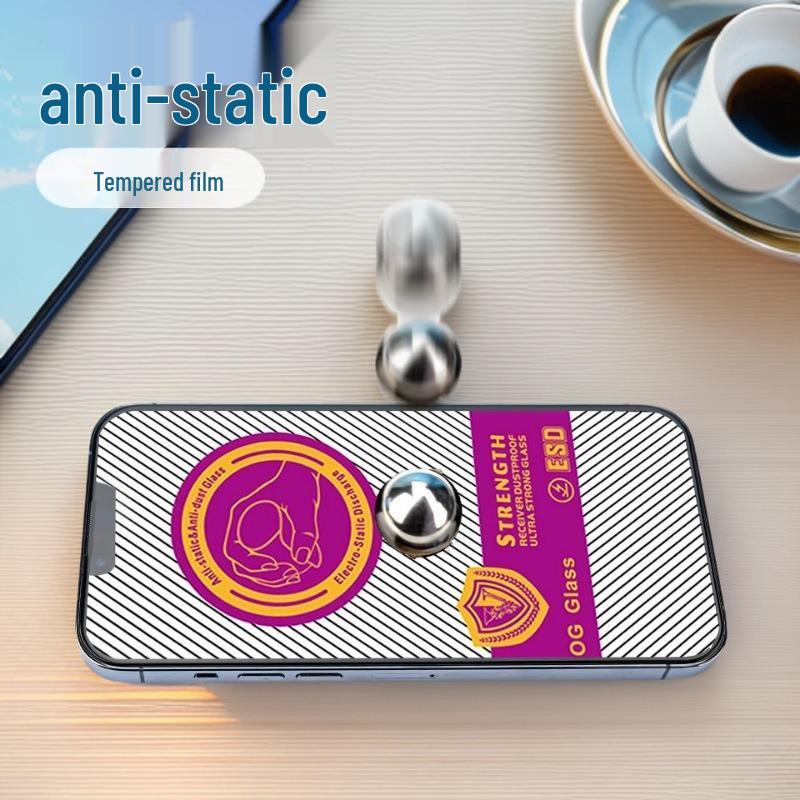 

MI14T PRO High Alumina ESD Protective Film for Poco C75/F7Pro/X7Pro 5G/M7 - Dustproof Poco C71 чорний