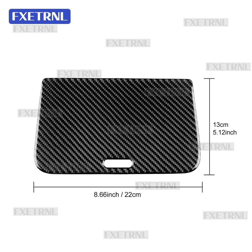 Car Instrument Center Storage For Alfa Romeo Giulietta 940 2011 2012 2013 2014 2015 2016-2020 Real Soft Carbon Fiber Sticker