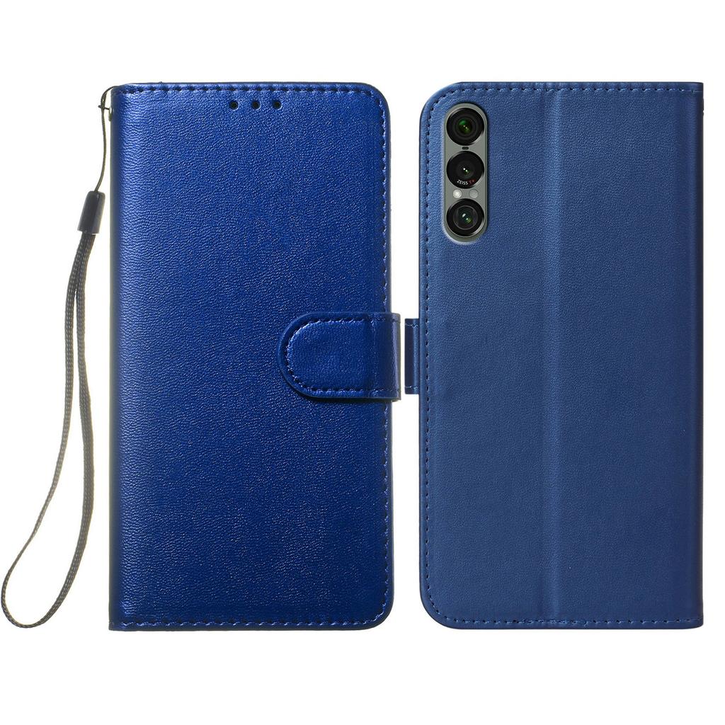 Für Sony Xperia 1 VII Hülle PU Leder Flip Handyhülle Brieftasche Kartenfach Halter