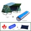 Double Layer Stormproof Outdoor Tent for Two - Rainproof, Thickened, Off-Ground, Perfect for Camping, Cold Weather, and Fishing