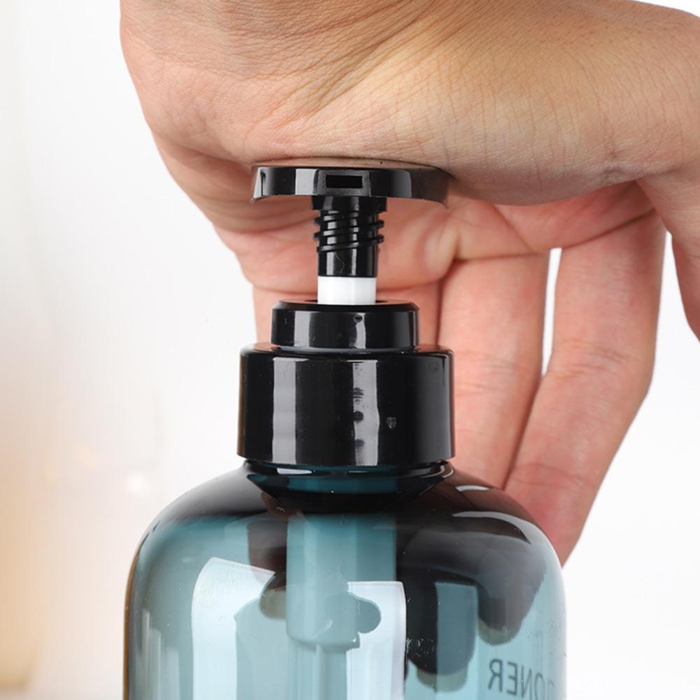 For Hand Soap For Shampoo Nordic Style Bottle Shampoo Container Kitchen Storage 500ml Thick Plastic Soap Bottle