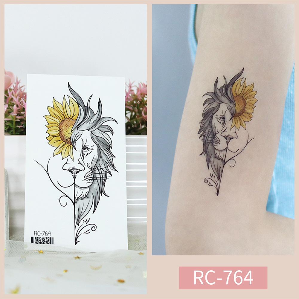Ruikalong Cute Waterproof Animal Tattoo Stickers 60x105mm