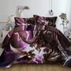 Bedclothes Grade-A Lightning Storm Bedding Double Comforter Bedding Sets Elastic Duvet Cover Set Men's Bedding Ropa De Cama 2022