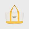[Mmlg] TERRY TOTE BAG (IVORY / YELLOW)