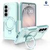 Samsung's New Model Is Suitable for S26 Rotating Bracket, Mobile Phone Case, Magnetic Suction S25 Ultra Anti-drop Three-in-one Protective Case.