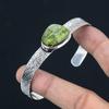 Daughters Day Deal Sterling Silver Trillion Atlantisite Gemstone Bangle Bracelet