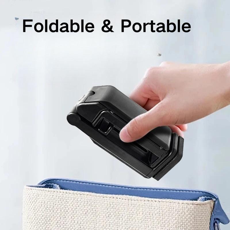 Portable & Foldable Mobile Phone Holder Travel Stand Desktop Flight 360° Rotation Selfie Stand for Watching Dramas