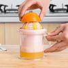 Manual Juicer 450ml Compact Container Non Slip Stable Base Portable Citrus Squeezer for Lemons Limes Oranges Easy to Clean Friendly Kitchen Tool