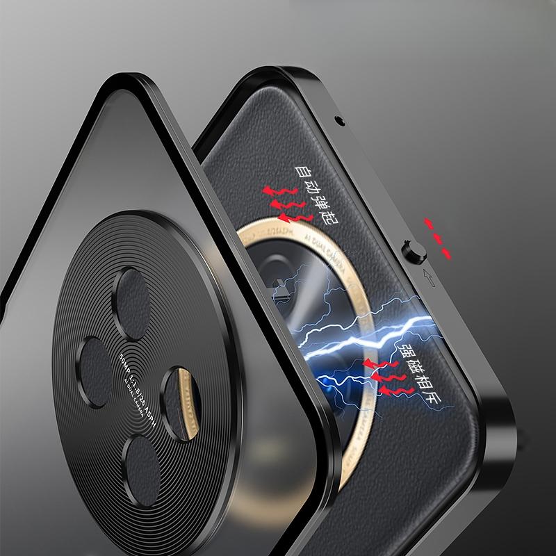 Shockproof Phone Case for Huawei Nova 12i Aluminium Alloy Metal Frame + Acrylic Back Cover Bumper for Huawei Nova 12s 12 Pro