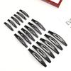 10 Stück/Set Schwarze Geometrische Haarspange BB Haarnadeln Haarspangen Styling-Tools Mode Frauen Mädchen Haaraccessoires Kopfschmuck Kopfschmuck